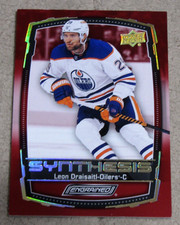 2023-24 Upper Deck Engrained Synthesis Red #S46 Leon Draisaitl