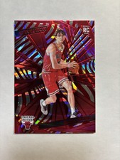 2024-25 Revolution Basketball Matas Buzelis RC Red Swirl