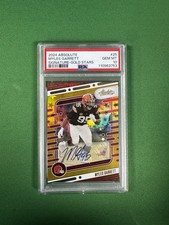 2024 absolute Myles Garrett signature gold stars /10 SSP PSA 10 SACK LEADER