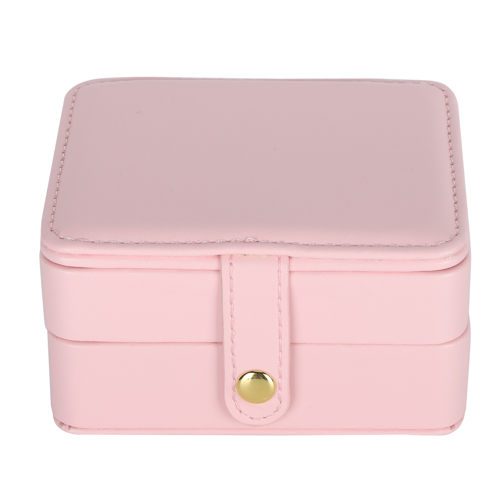 Travel Portable Jewelry Box Simple Stylish Ring Earrings Necklace Storage Bo HEN