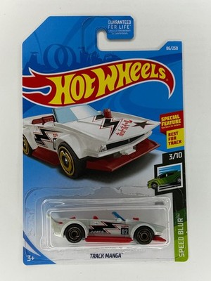 Hot Wheels Track Manga #86 Speed Blur 3/10 Special feature New White Nip