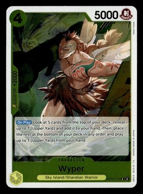 One Piece One_piece Two Legends #OP08-110 Wyper tcg Near Mint or Better