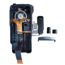 XPR 7350 Replacement Front Housing Case Kit With Speaker For XPR7350 Radio Black