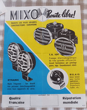 ancienne publicite mixo klaxon Avertisseur trompe electromagnetique