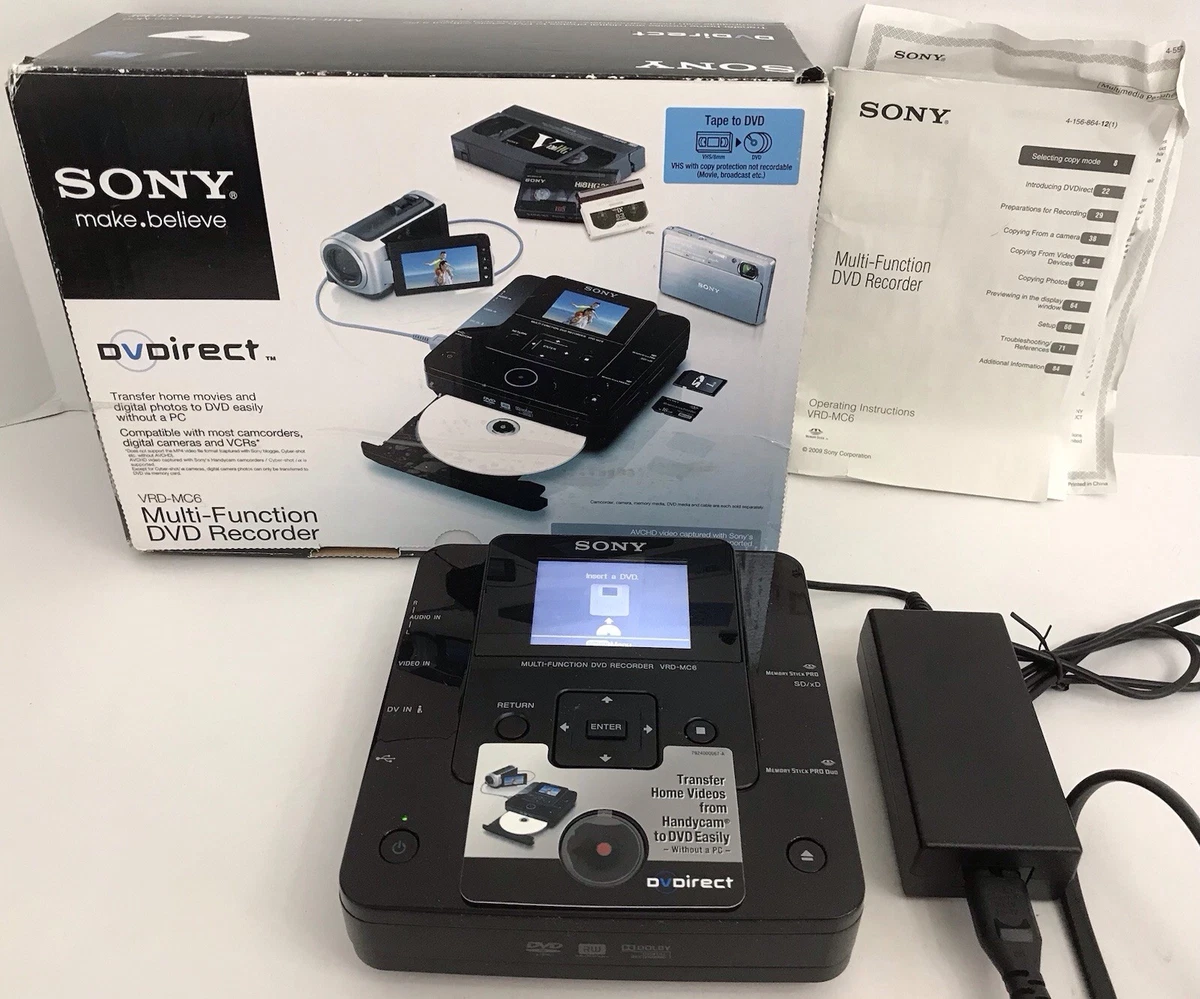 Sony Vrd Mc6 for sale | eBay