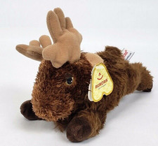 New Aurora 8" Myles Moose Floppy Plush w/ Tags Stuffed Classroom