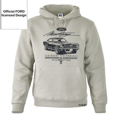 Ford Mustang Sweatshirt Hoodie Musclecar Official licensed Design Vintage *0002