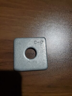 #ad #ad 200 Hubbell Chance 6813 Galvanized Steel Flat Square Washers 2 1 4quot; 5 8 Hole $100.00