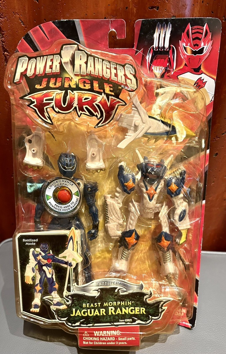 Rare Bandai Power Rangers Jungle Fury Battlized Beast
