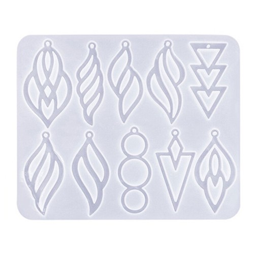 Earrings Moulds Silicone Pendant Moulds Handmade Jewelry Making Accessories - Picture 7 of 12