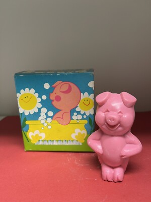 Vintage Avon Pig-in-a-Tub, Handseife mit OVP, Sammlerstück