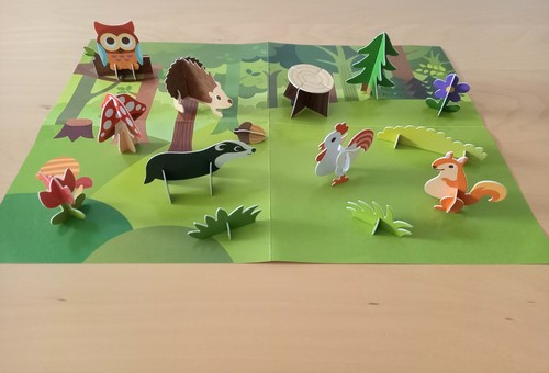 Make Your Own 3D Woodland Scene from dotcomgiftshop - 第 1/5 張圖片