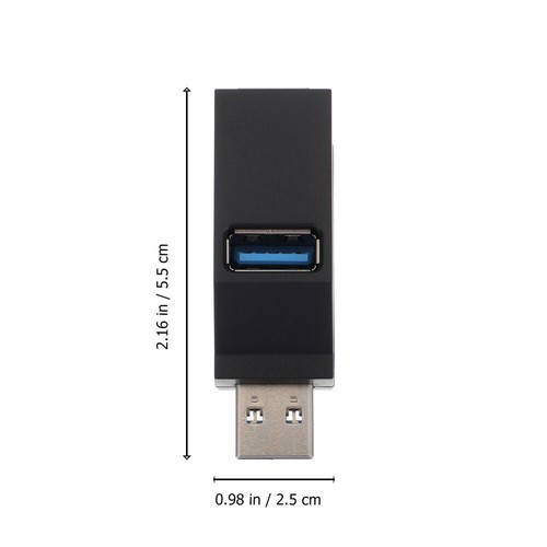 Multi-interface HUB Splitter Extra Usb Ports for Laptop Multifunction - Afbeelding 3 van 12