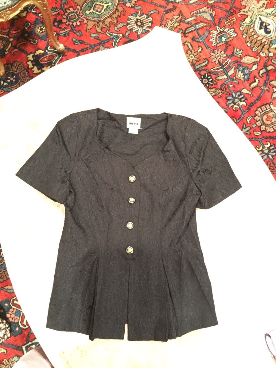 Leslie Fay dresses PETITES BUTTON DOWN top 12P