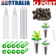121x Hydroponic Garden Seed Pods Grow Anything Kit with Accessories Sponge Dome