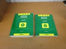 1998 Eagle Talon Shop Service Manual Wiring Electrical Original Repair Book