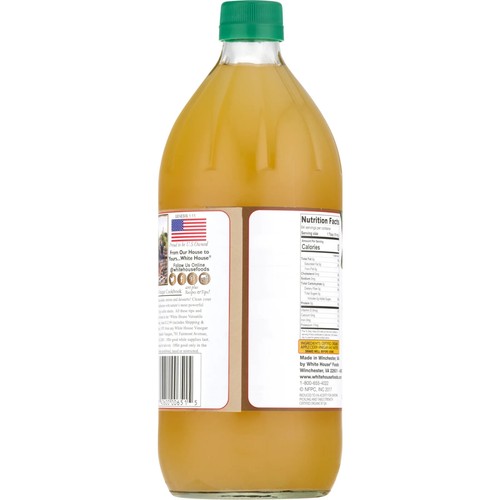 White House Organic, raw Unfiltered, Apple cider Vinegar, 32 fl oz......... - Picture 3 of 5