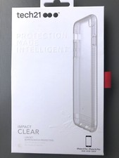 Custodia protettiva iPhone 6 Plus/iPhone 6S Tech21 Impact Clear - Plus trasparente opaca