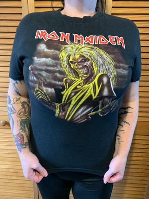 iron maiden first album t shirt