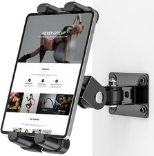 Tablet Wall Mount -360 Adjustable Tablet Wall Holder for All 4.7-12.9 Inch Ta...