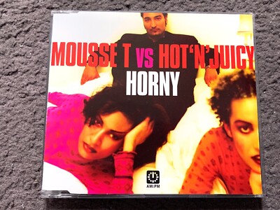 1554 MOUSSE T VS HOT 'N' JUICY HORNY CD SINGLE BORIS 1554 MOUSSE T VS HOT 'N' JUICY HORNY CD SINGLE BORIS