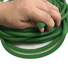 1m Polyurethane PU Urethane Drive Belt Round Dia 1.5/2/2.5mm-20mm Rough Green