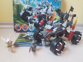 LEGO LEGENDS OF CHIMA: Wakz' Pack Tracker (70004) COMPLETE + BOX+MINIFIGS+MANUAL