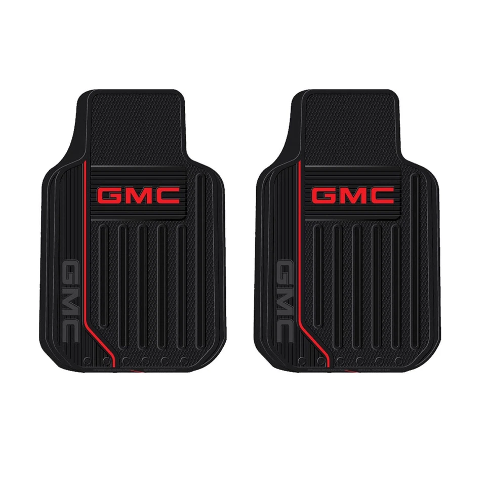 ⭐️⭐️⭐️⭐️⭐️GMC Alfombrillas Delanteras y Traseras Goma Clima Auténticas GM MEJOR Regalo Foto 2 de 4