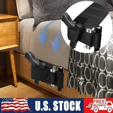 Concealed Under Car Seat Mattress Bedside Gun Pistol Handgun Holster Mag Holder