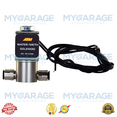 AEM Water Methanol Injection High Flow Low Current WMI Solenoid 1/8  NPT 30-3326