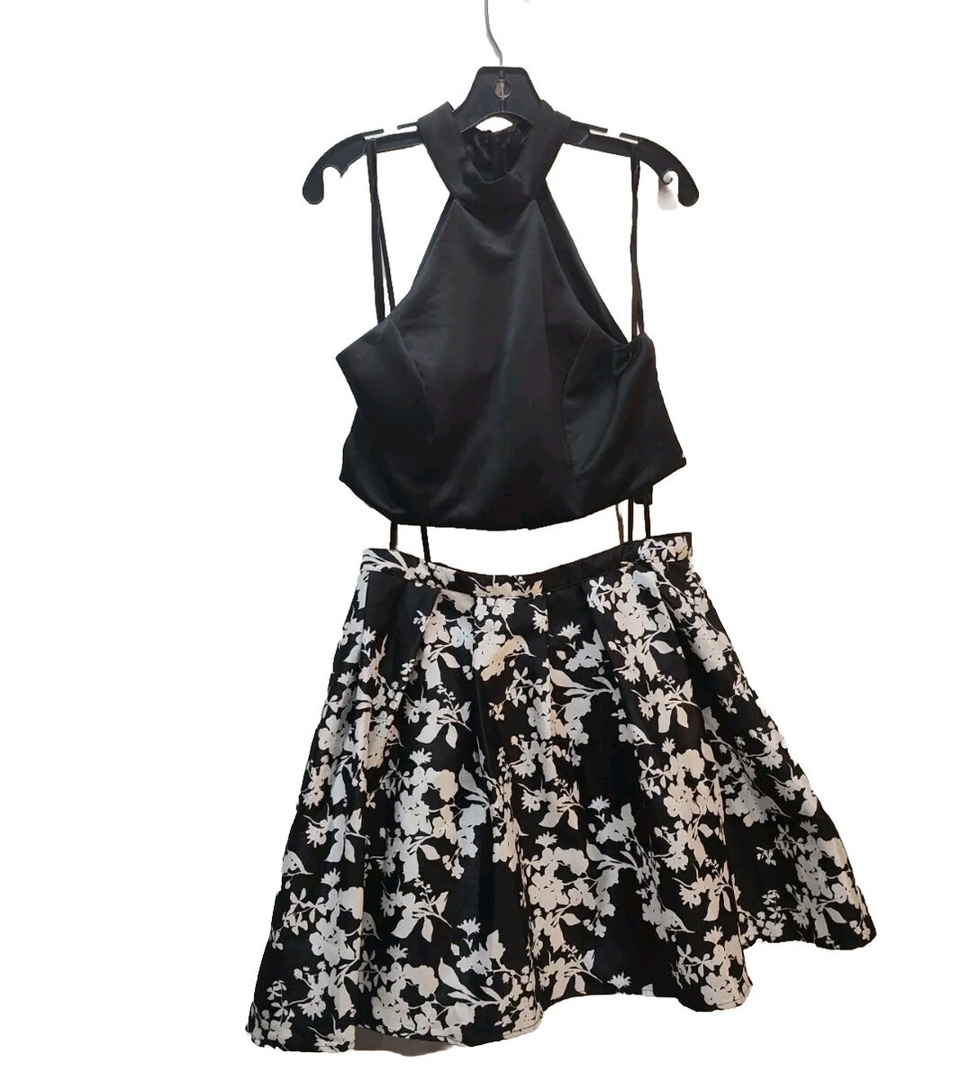 junior black formal dresses Finelylove Formal Black Dress Semi Formal Junior Dresses A-line Short Short  Sleeve Solid Black L