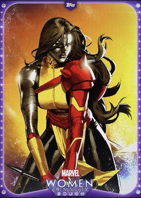 Topps Marvel Collect Women of Marvel S18 - Rasputin IV - Purple SR [Digital]