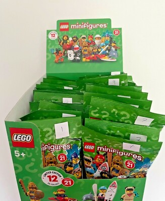 LEGO Minifigures 71029 Series 21 CHOOSE YOUR FIGURE Packet only cut to ID 