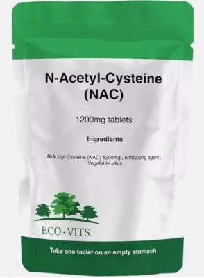 N-Acetyl-Cystein (NAC) 1200mg Tabletten   starkes Antioxidans & Lungenunterstützung