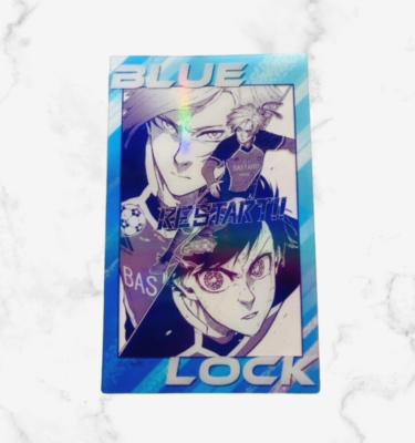 Blue lock exhibition limited HOLO card Michael Kaiser 3-piece set
