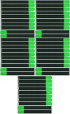 50 opasek kablowych na rzep oczko 500 x 50 mm neonowy zielony SO opaski kablowe taśma na rzep rzep rzep kablowy rzep