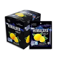 12 Pack of HIMALAYA SALT Sport Mint Candy Extra Cool LEMON Flavor FREE SHIPPING