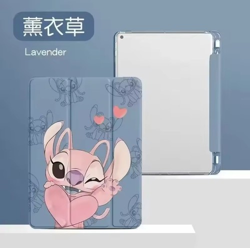 Samsung Galaxy Tab A9 8.7 A9+ 11.0 Tablet Case Leather Stand Stitch Lilo Cover - Picture 2 of 7