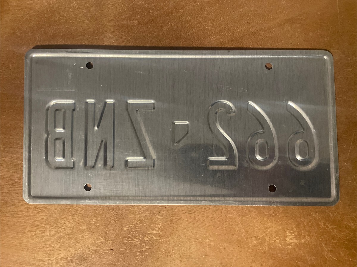 2018 Nevada License Plate # 662-ZNB | eBay