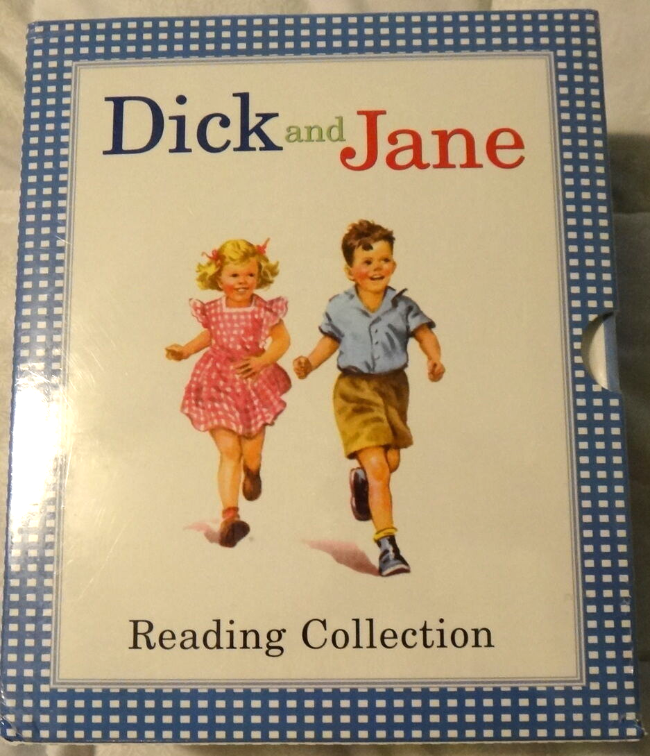 DICK & JANE READING COLLECTION 12 VOLUME BOOK BOX BOXED SET BRAND