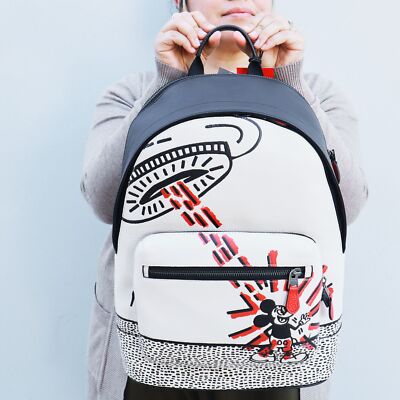 NWT Coach Limited Edition UFO STRIKE MICKEY Full Size Backpack | eBay