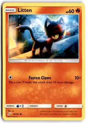 2019 Sun & Moon - Team Up Litten b Basic/Common #20