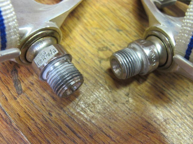 Pédales Campagnolo C Record Track – Triple Coussinets – Avec Cale-pieds Et Courroies – Italie