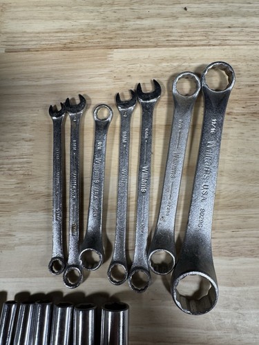 Lot Vintage J. H. WILLIAMS USA 3/8" B-52 Superratchet Sockets Wrench Tools - Picture 4 of 20