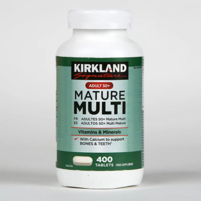 Kirkland Signature Erwachsene 50+ reife Multi Vitamine & Mineralien - 400 Tabletten