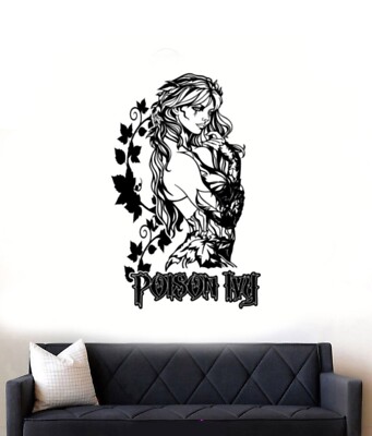 Poison Ivy DC Wandbild Aufkleber/Decal Wandsticker Dr. Pamela Lillian Isley