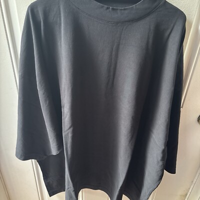 Yzy Gap Balenciaga Dove Double Layer Shirt Black Size XXL