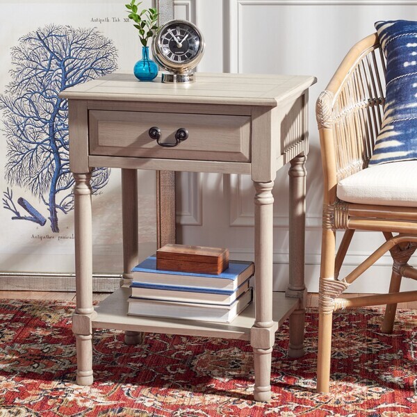 Safavieh WHITNEY DRAWER ACCENT TABLE, Reduced Price 2172734114