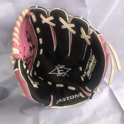   Easton Pink Tee Ball Baseball Softball Glove 9.5'' ages 5-10 Girls Youth Kids