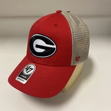 Georgia Bulldogs '47 Brand MVP Trawler Clean Up Adjustable Trucker Dad Hat Red